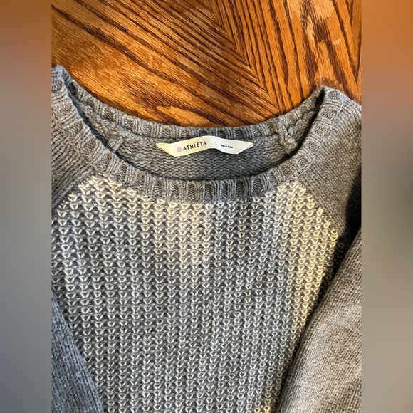 Athleta Sierra Wool/Cashmere Chunky Knit Pullover Sweater S - Picture 4 of 5